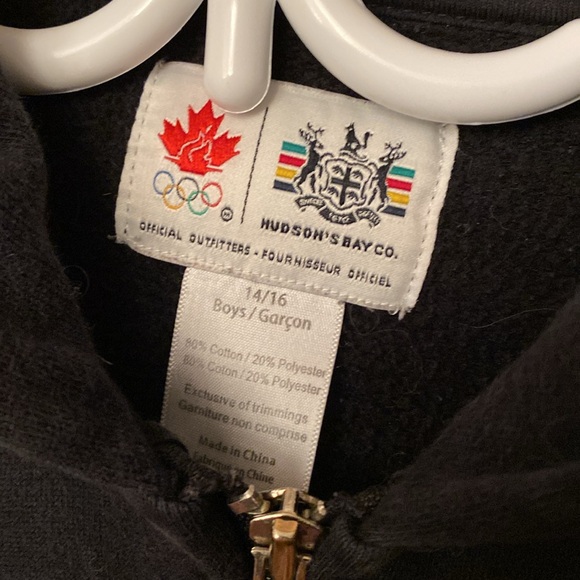 Black Canada Olympic Hoodie - Picture 2 of 5